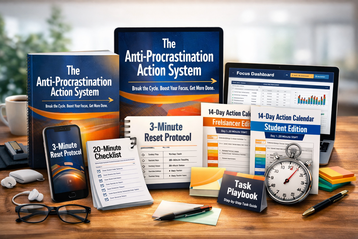 The Anti-Procrastination Action System (14-Day Edition)
